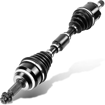 Front Left Driver Side CV Axle Shaft Assembly, Fit for Toyota Camry 2002-2009 2.4L Gas, Fit for Highlander 2001-2007 2.4L FWD, Fit for Solara 2004-2008 2.4L, OE 4342006221, 4342006231