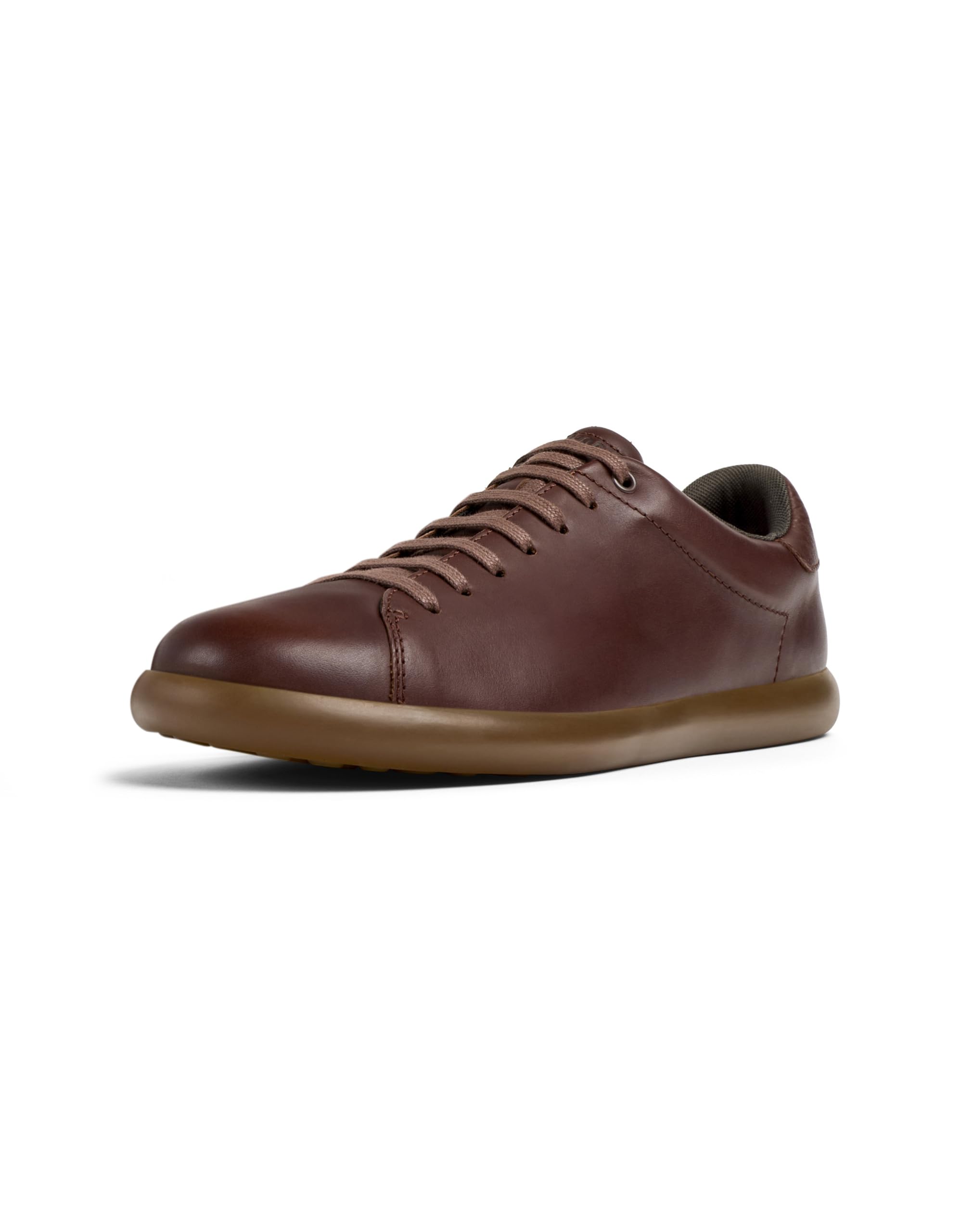 Camper K101003 Pelotas Soller Zapatos de Cordones Hombre Marrón Medio