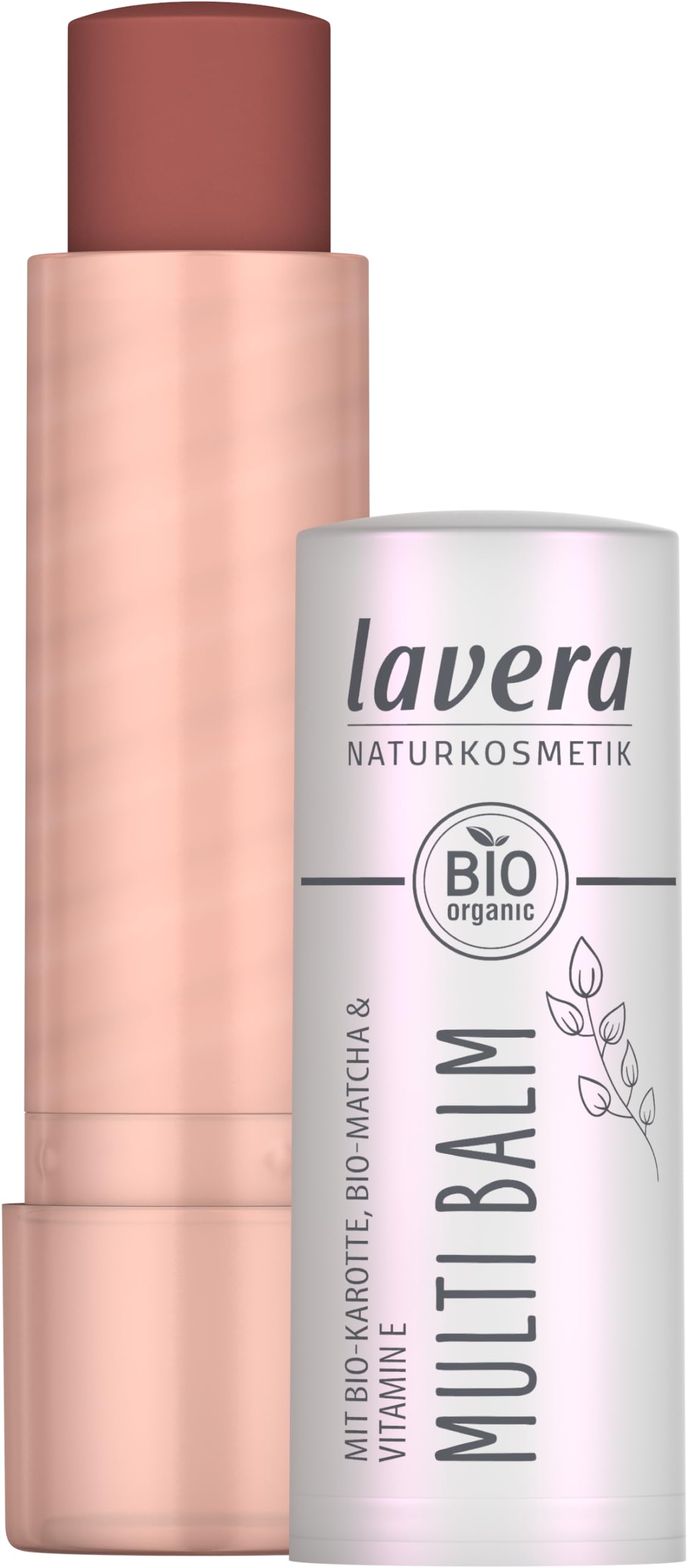 lavera Multi Balm Sunset Red 01, for eyes lips or cheeks, intense colour, fresh glow, melt-in texture, effortless blending - Image 2