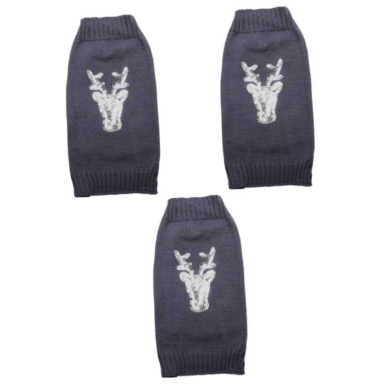 Pull costume pour chiot motif élan de Noël SUPVOX vêtement chaud en taille M pour petit chien