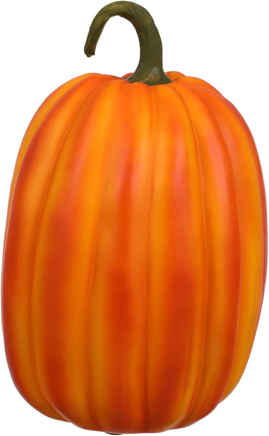 Toyvian Stylish Resin Pumpkin Decoration for Halloween Autumn Home Decor Unique Orange Desktop Ornament for Festive Celebrations and Parties