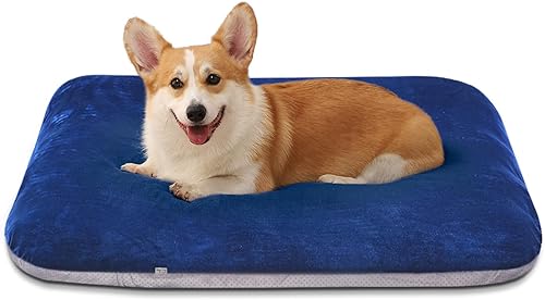 Miniatura 12 de Magic Dog Cama Super Suave Extra Grande para Perro, 47 Pulgadas Jumbo de Espuma Ortopédica para Mascotas con Fondo Antideslizante, Colchón para