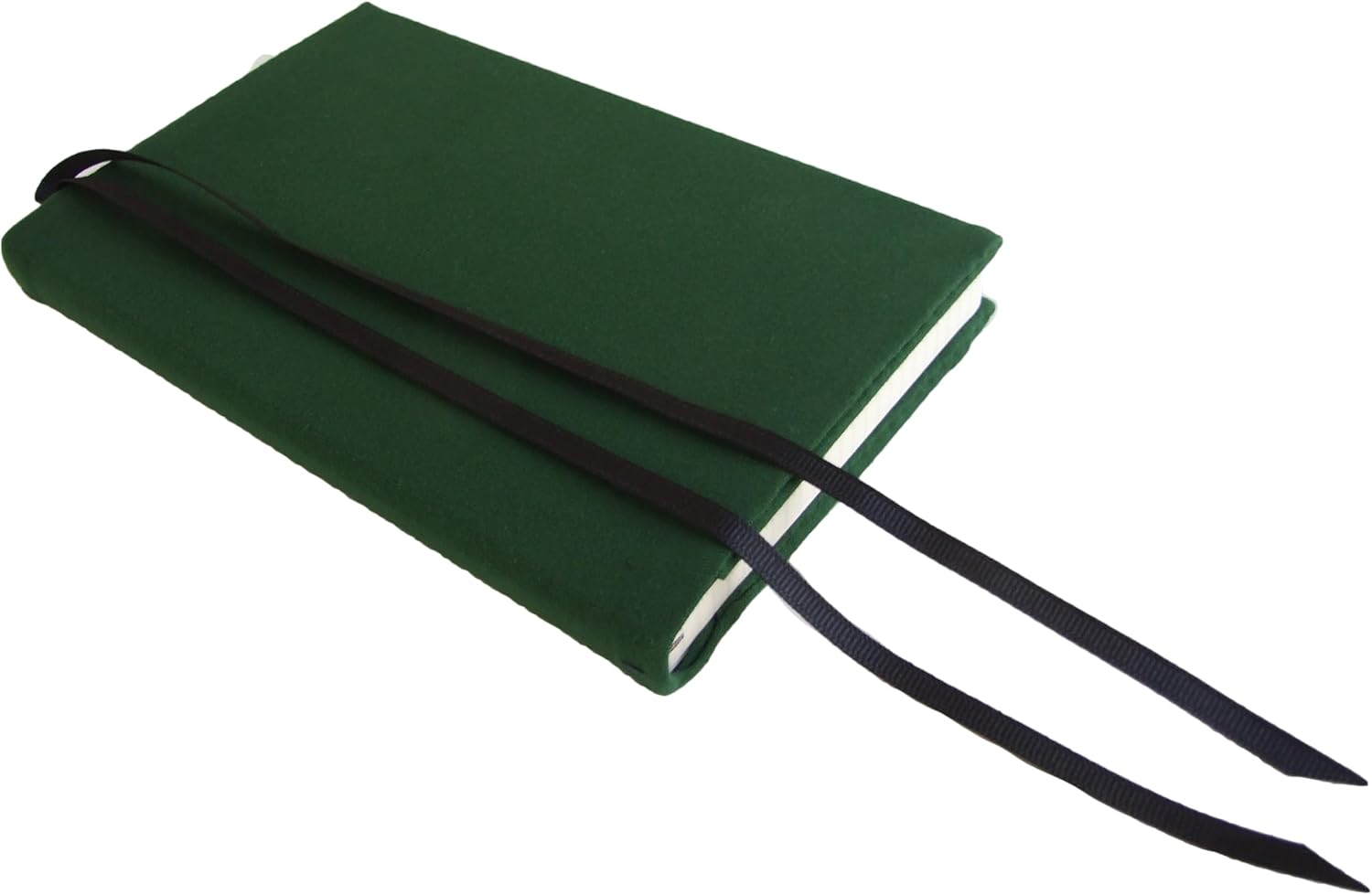 6 Inch Green Paperback Book Cover 5.5x8.5 to 6x9 Fabric Stretch Book Sleeve Cover for Soft Cover or Hardcover Book Cover for Paperback Novel and Journal. Reusable (Adults)