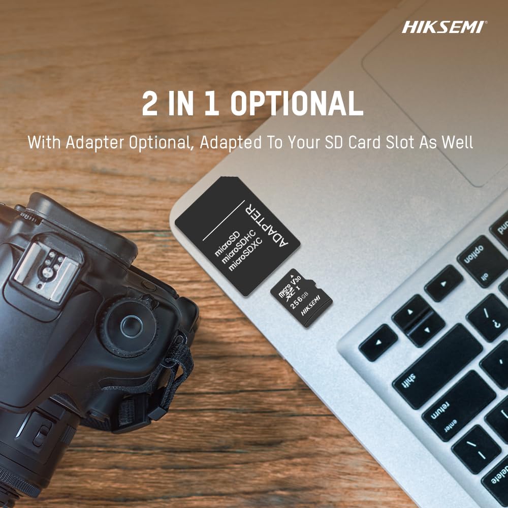 Hikstorage - Scheda Micro SD da 128 GB con adattatore KSA versione con supporto KSA 7 anni di garanzia
