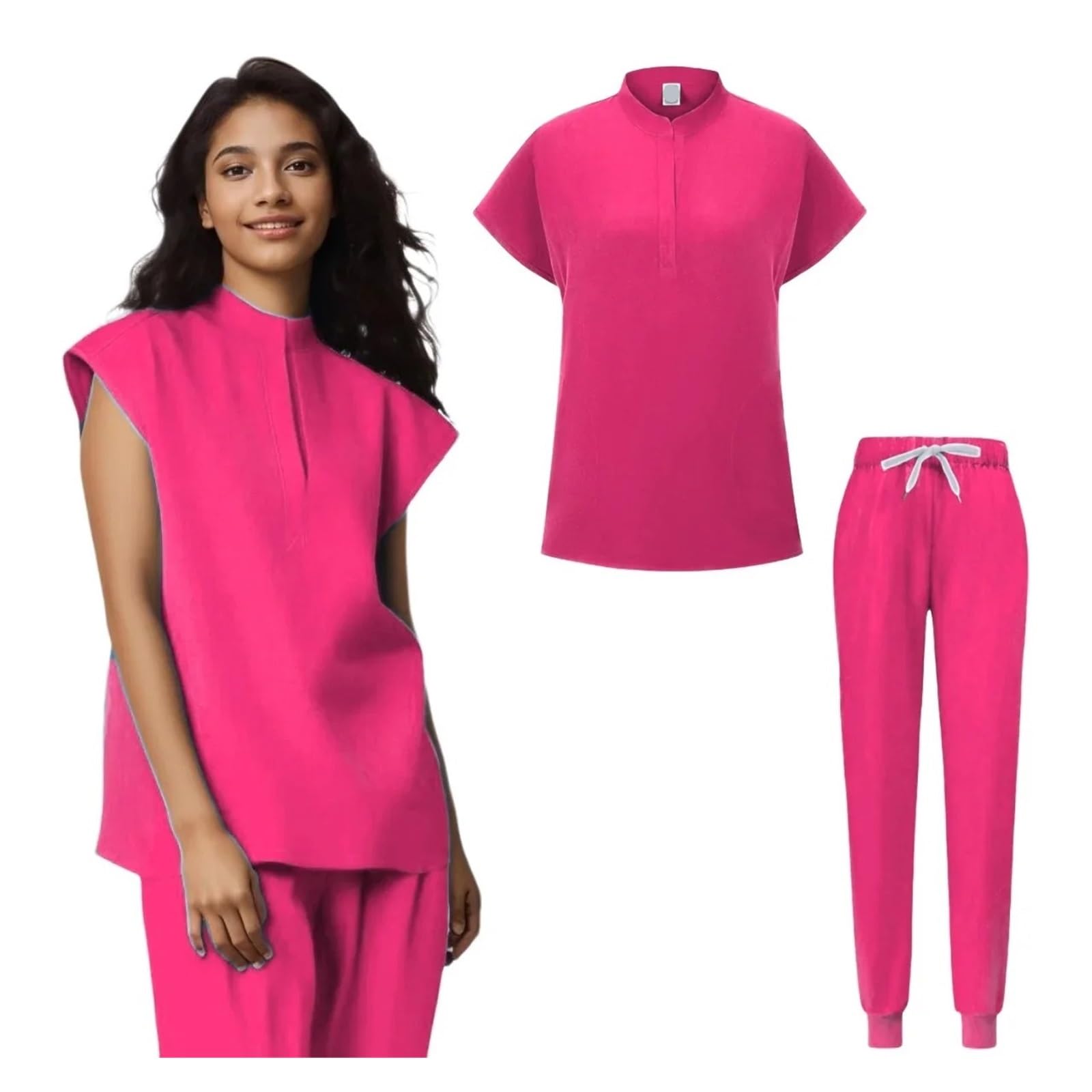 Blouse médicale femme et accessoires d'infirmière pour laboratoire