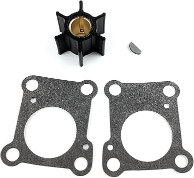 Water Pump Impeller Repair Kit 06192-ZV4-000 Compatible for Honda Marine Outboard 4 Stroke 9.9 15 HP BF9.9 BF15 1999-2002 Sierra 18-3280 06192-ZV4-A00 06192ZV4000