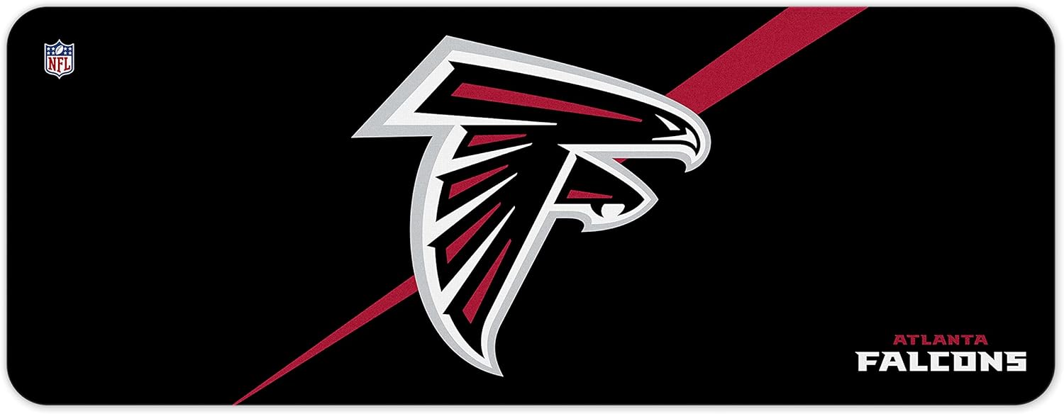 SOAR NFL Multifunctional Water-Resistant Desk Mat, Atlanta Falcons
