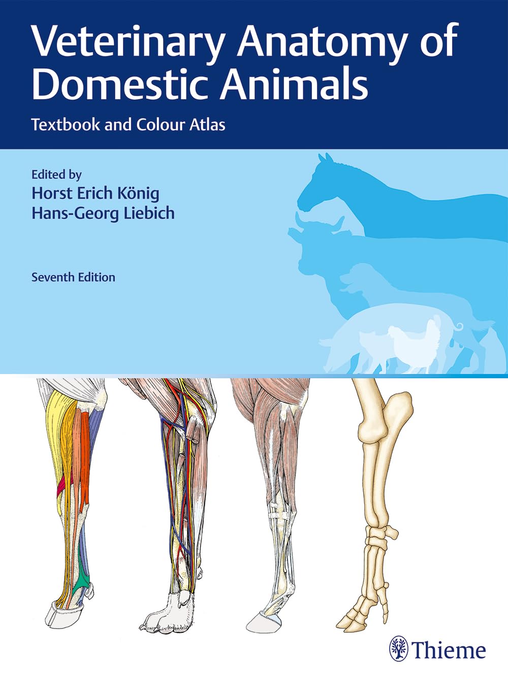 Veterinary anatomy of domestic Animals: Textbook and Colour Atlas