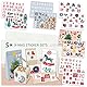 Aufkleber Weihnachten: 325 Schöne Weihnachts Sticker und Zahlenaufkleber 1-24 im Set mit 10 Bögen – Aufkleber Adventskalender Zahlen, Weihnachts Aufkleber – Weihnachten Sticker Adventskalender LIVAIA