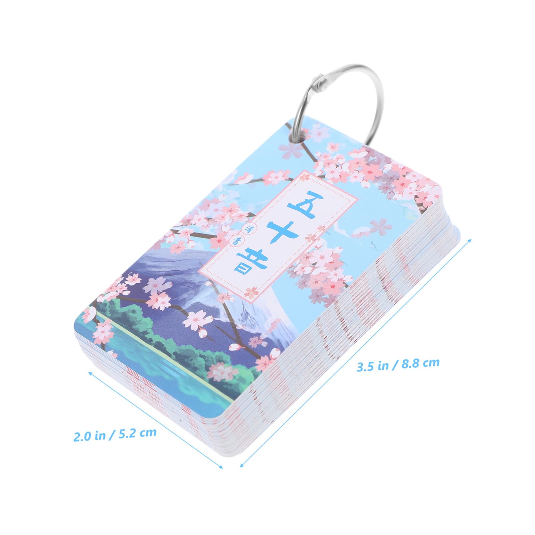 Carte educative giapponesi Hiragana Katakana Gojūon per principianti, carte di carta durevoli con angoli arrotondati, portatili e rapidamente imparabili per viaggi e in viaggio