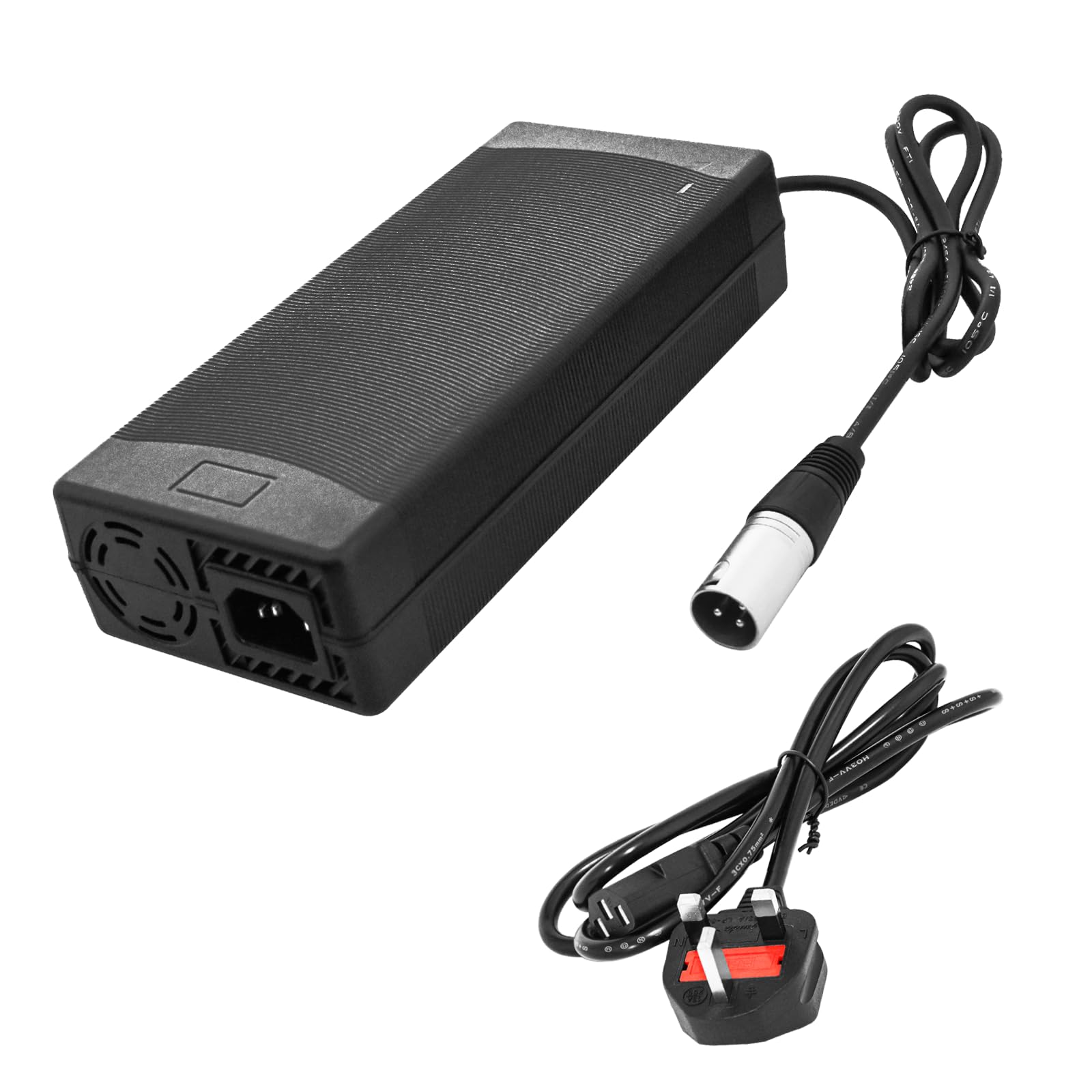 YASCO Lithium Battery Charger for E-Scooter E-bike Battery Charger (58.8V 5A+XLR Connector)