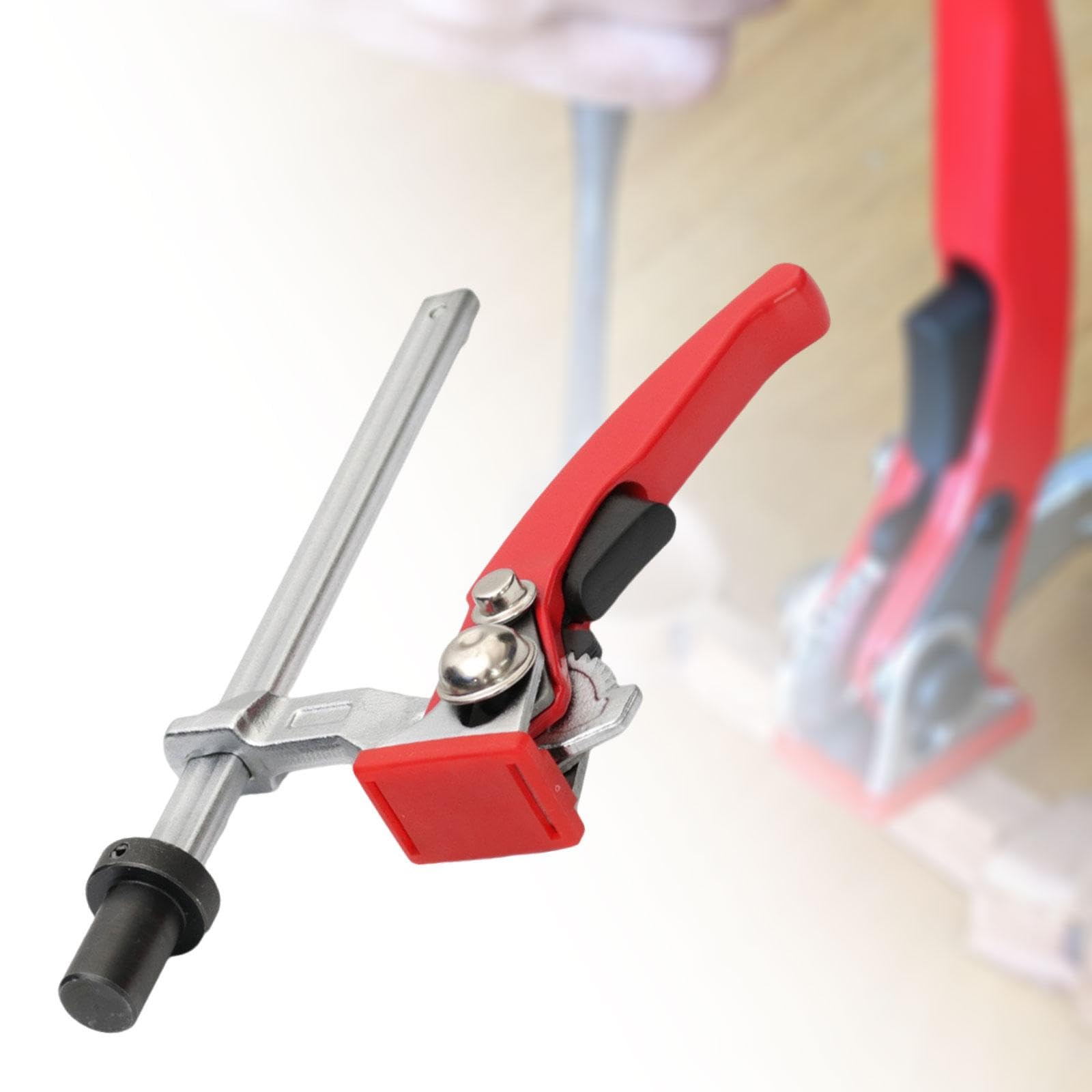 Generic Morsetto Da Tavolo per Lavorazione Del Legno, Morsetto a Cricchetto Regolabile, Morsetto a Pressione a Fissaggio Rapido, Morsetto Da Tavolo a Cricchet, 20MM