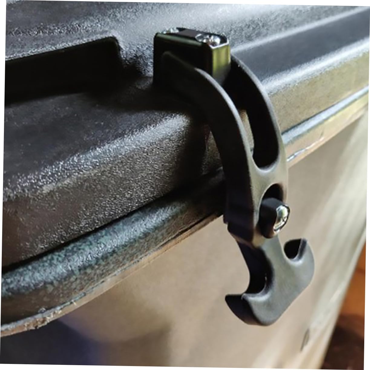 Hemobllo 2 Sets Heavy Duty Rubber T-Handle Draw Latches for Tool Boxes and Golf Carts Flexible Shock Absorbing Hasps Suitable for Trailers and Equipment