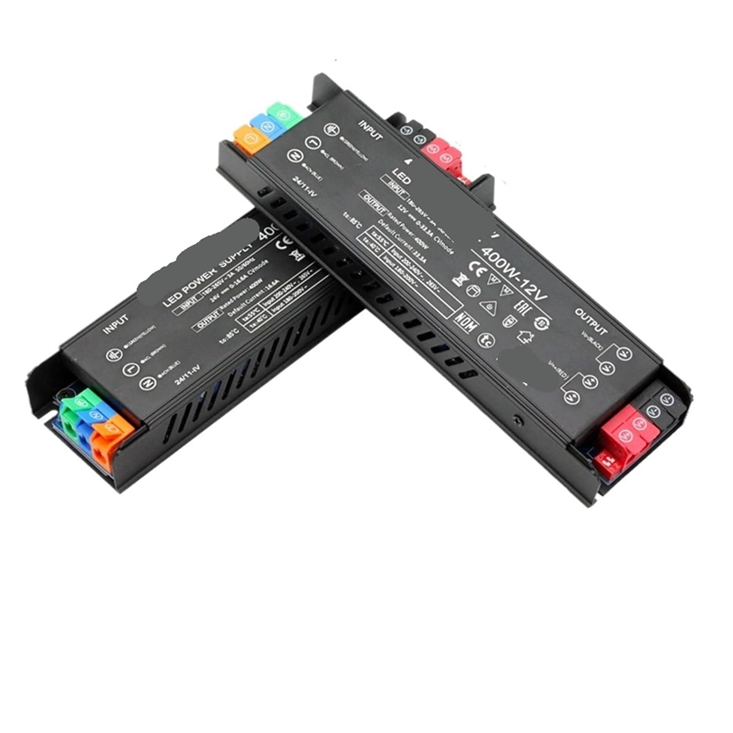 1PCS LED Lighting Transformer AC100-265V to DC 12V 24V(300W AC180-265V,DC 24V)