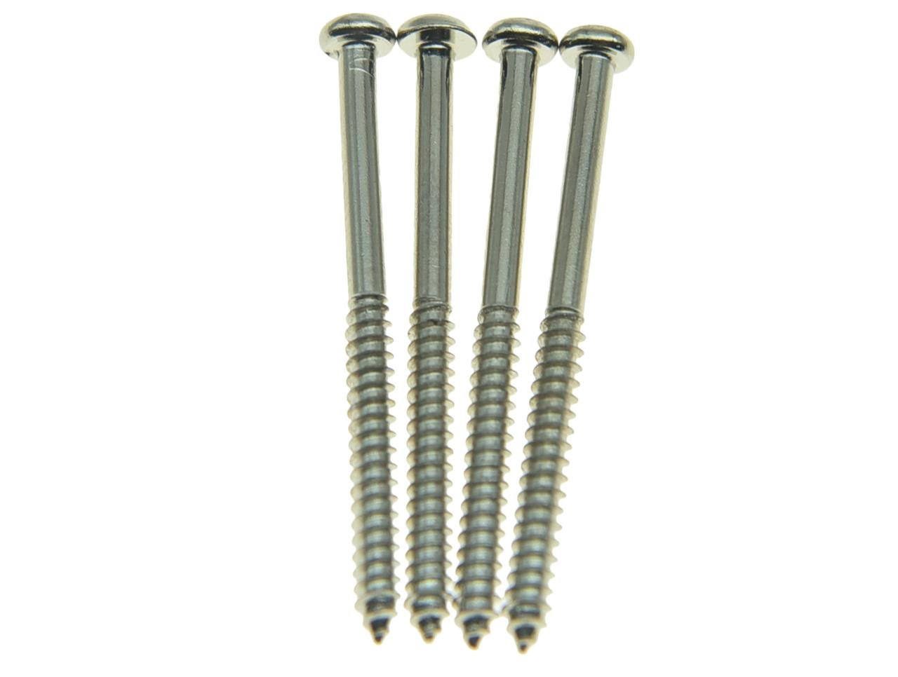 Lot De 20 Vis Et Ressorts Pour Micros Guitare Basse - Compatible Precision P Bass, P90 - Filetage 2,5mm, Longueur 26mm - Nickel