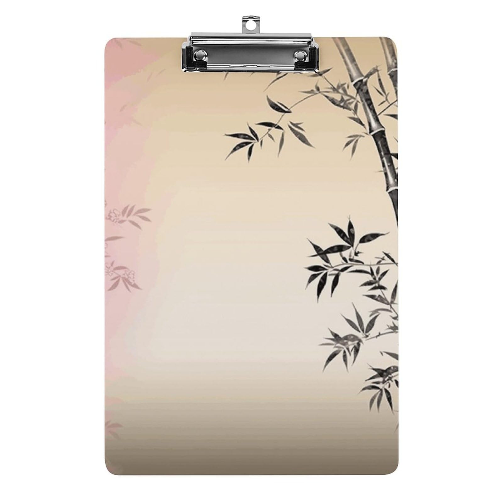 Porte-bloc A4 acrylique à fleurs pour prendre vos notes au bureau comme en déplacement - 8