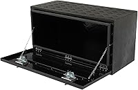 Vista 11 de MOTORHOT Caja de herramientas de aluminio para cama de camión de 42 pulgadas, cajas de herramientas para remolque de servicio pesado, caja