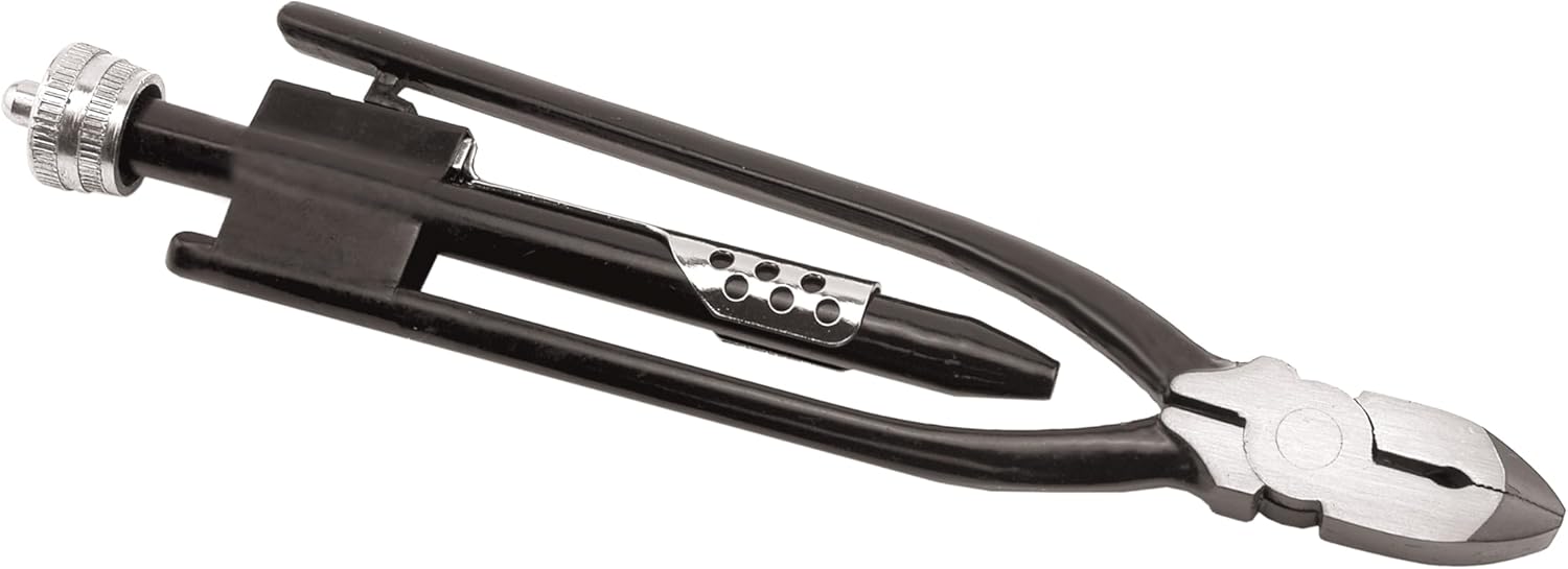 10.5 Inch Safety Wire Pliers, One Pull Action Wire Twister, Wire Twisting Tool with Stainless Steel Wire Cutter for Aircraft, Auto and Machinery Use - WCS