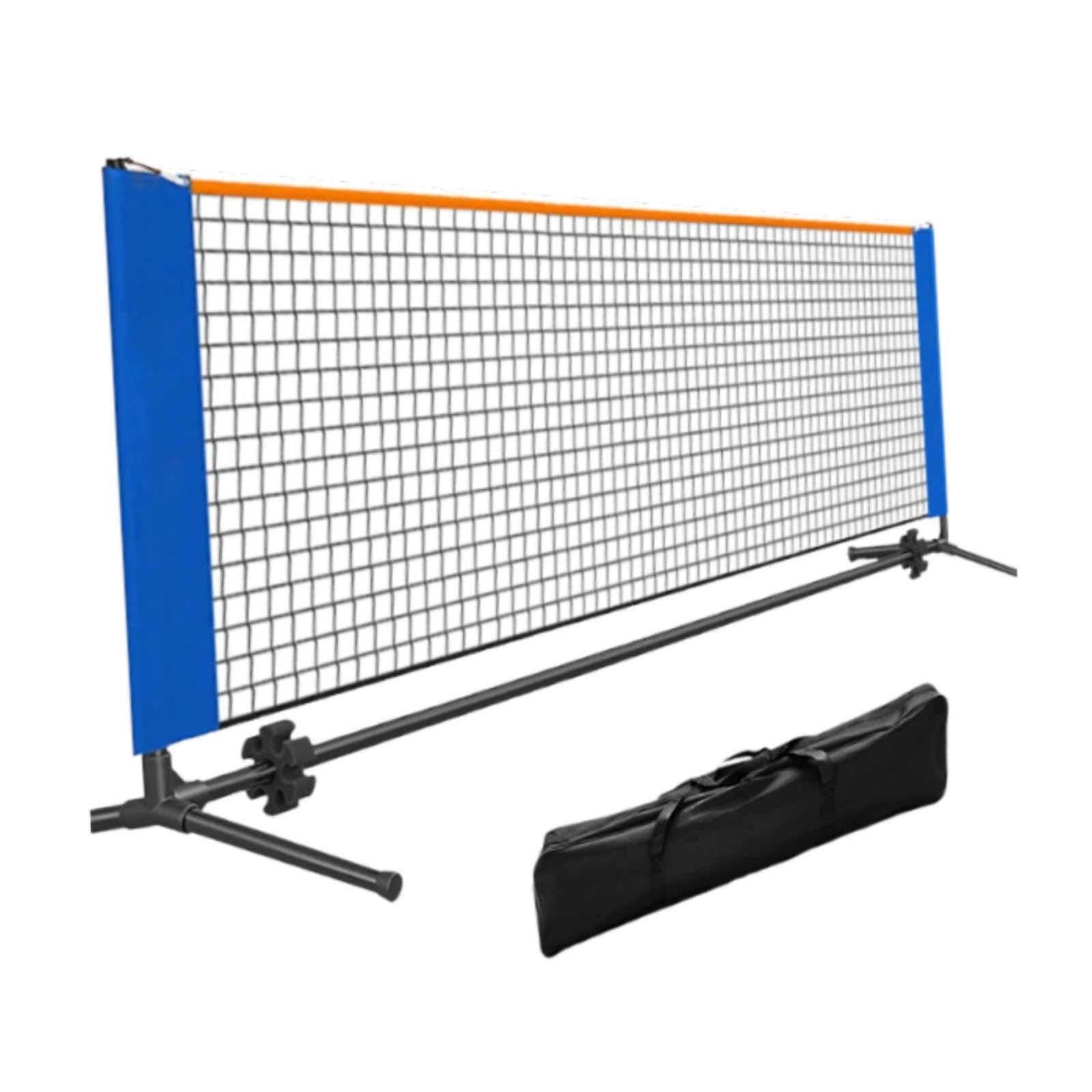 Rete Portatile Leggera da 84 Piedi, Facile da installare per Varie attività Sportive, Versatile Ovunque o a Piscina. La Rete Sportiva Misura 300 cm