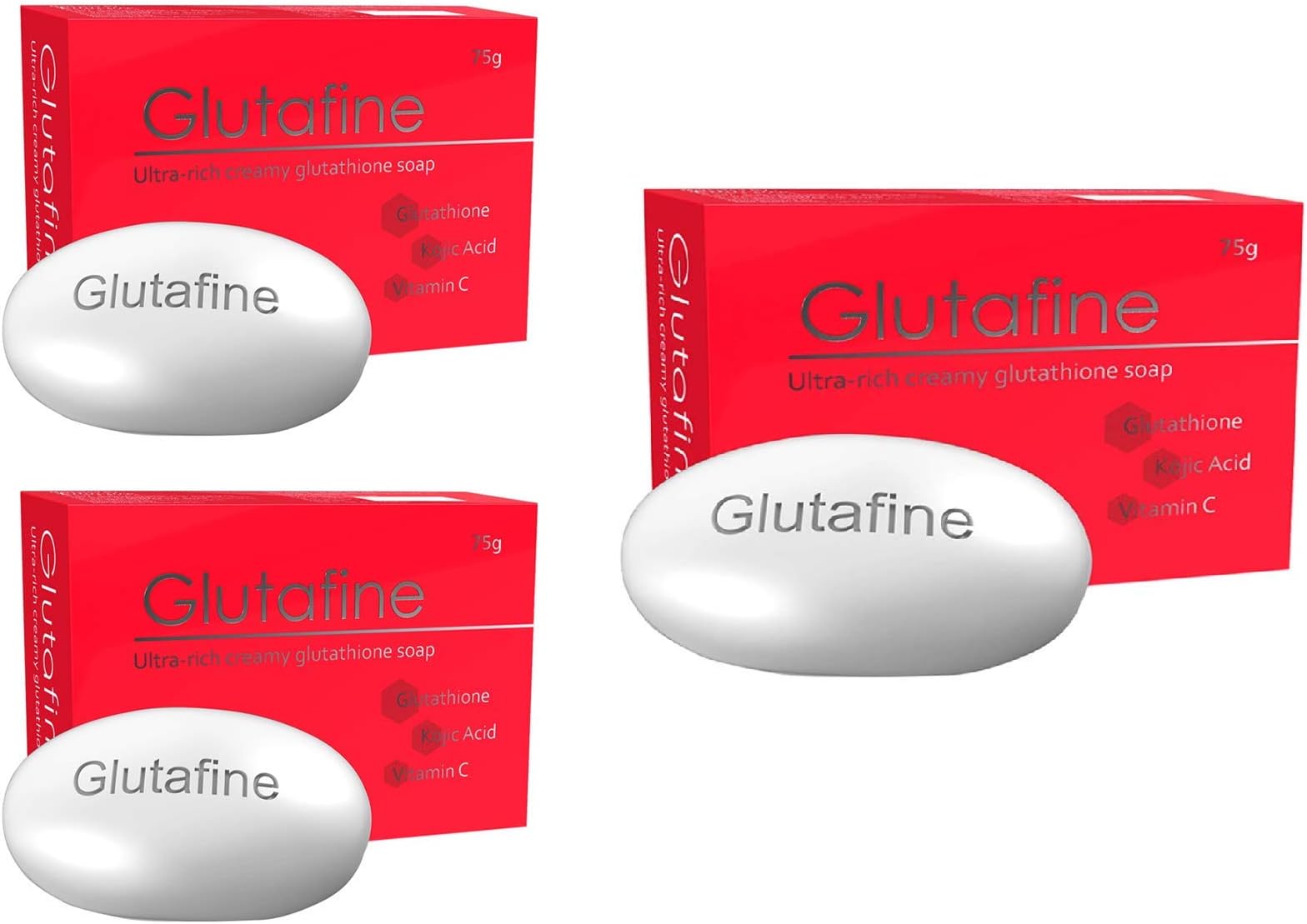 Glutafine Soap 75gm (Pack of 3)