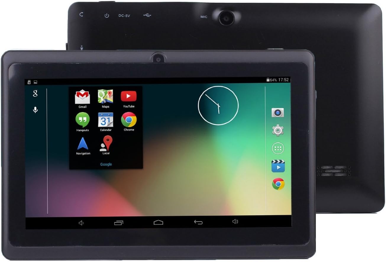7.0 Capacitive Touch Screen 512M/4G Tablet PC All Winners A13 Jelly Beans Android 4.2 Cortex A8 Dual Camera Black