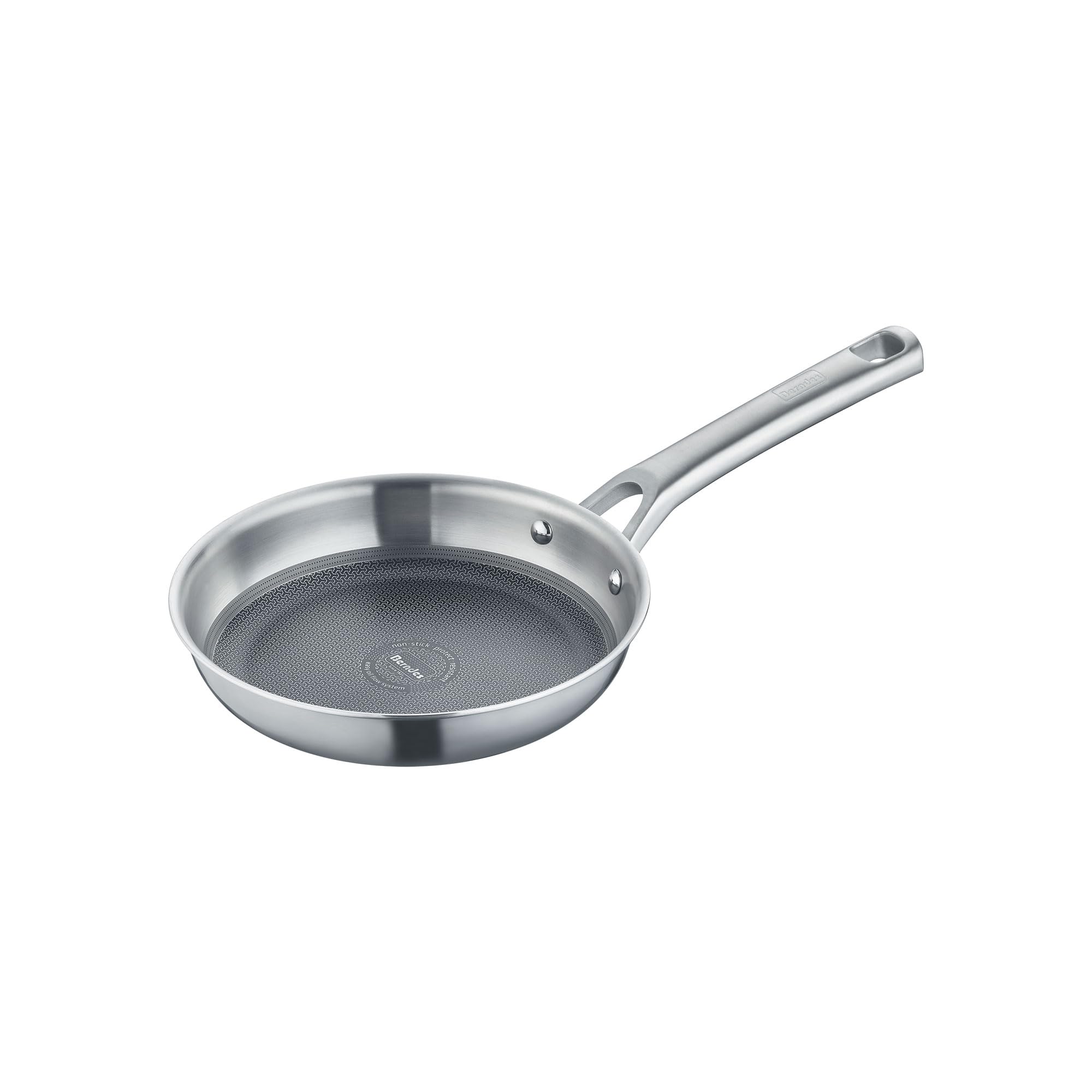 Berndes Tricion Resist, sauteuse 20 cm, acier inoxydable, antiadhésif sans PFAS