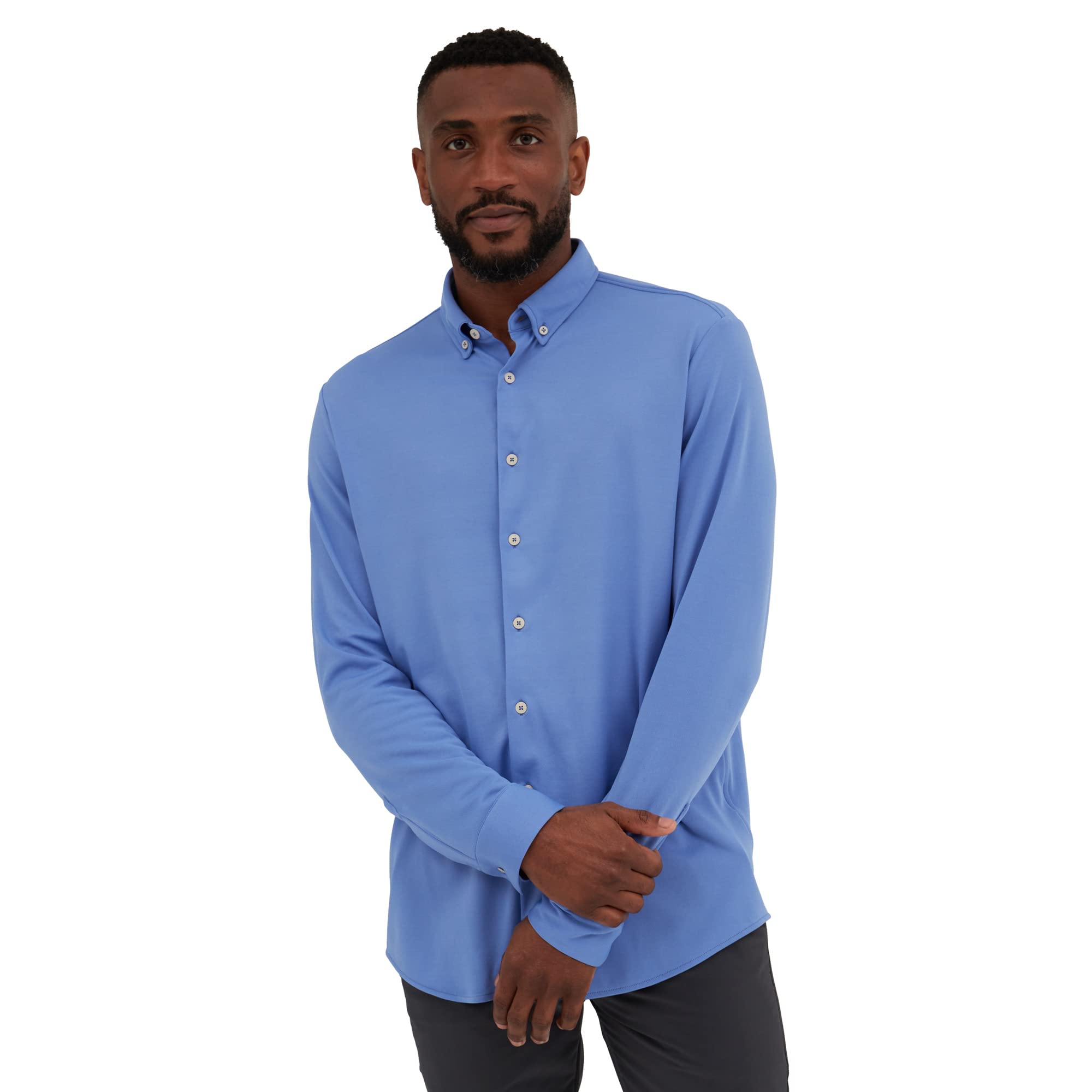 Sepiia Camisa Casual Azul Atlas Camisa Hombre