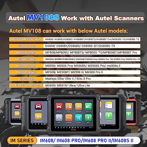 image for Autel MaxiVideo MV108S Digital Inspection Camera, 2025 Upgrade MV108/ 
