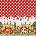 Michael Miller" Gnomeville Border, Red
