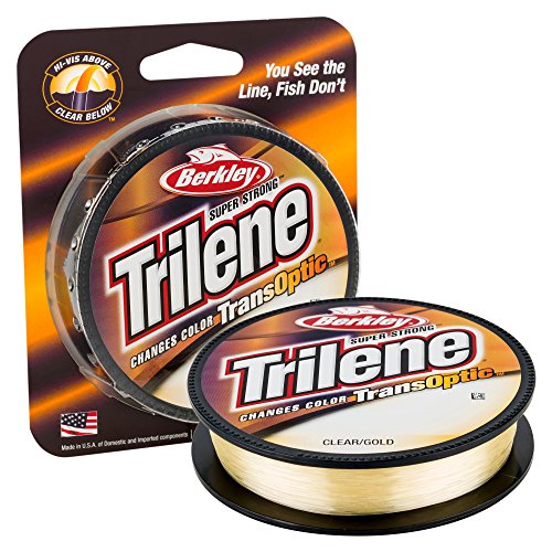 Berkley Trilene TransOptic Monofilament - Clear Gold - 6lb | 2.7kg - 220yd | 201m