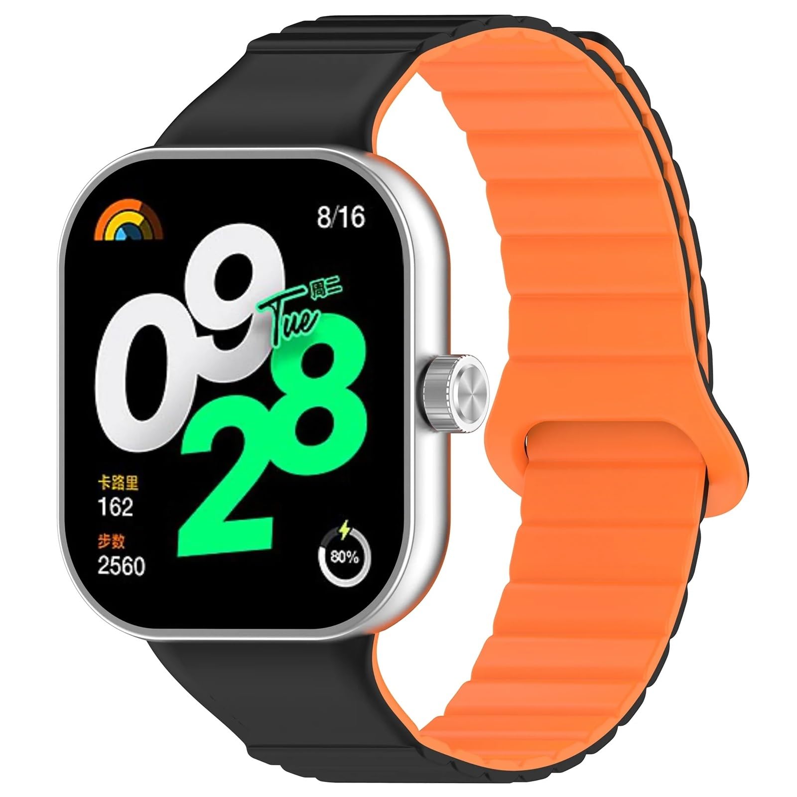 Silikonowy pasek magnetyczny do Redmi Watch 4, akcesoria, zamiennik, opaska na nadgarstek, miękka sportowa bransoletka do zegarków Miband 8Pro