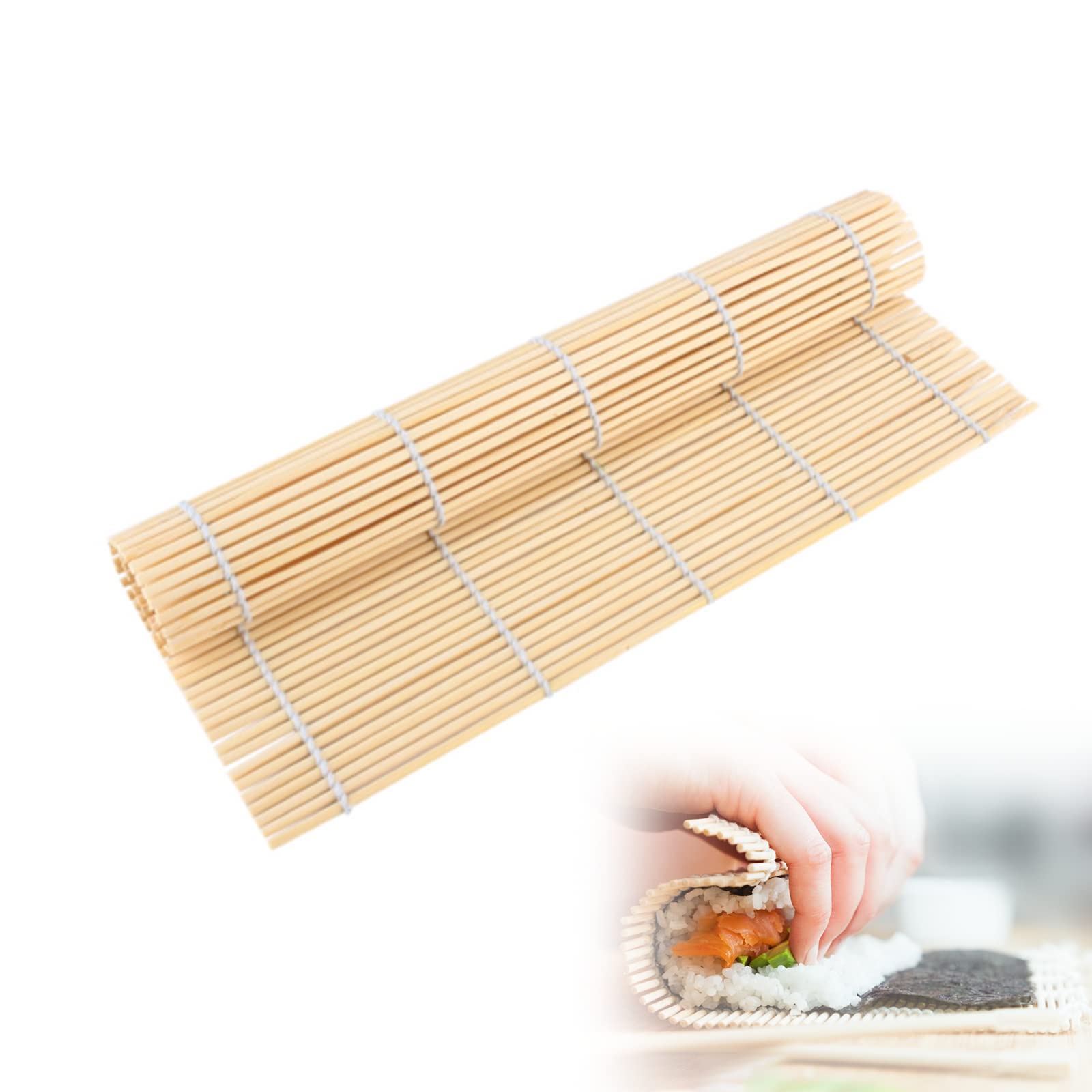 Sushi Mat, Sushi Rolling Mat, Traditional Roller Rolling for Maki Roll for Beginners and Experienced Users