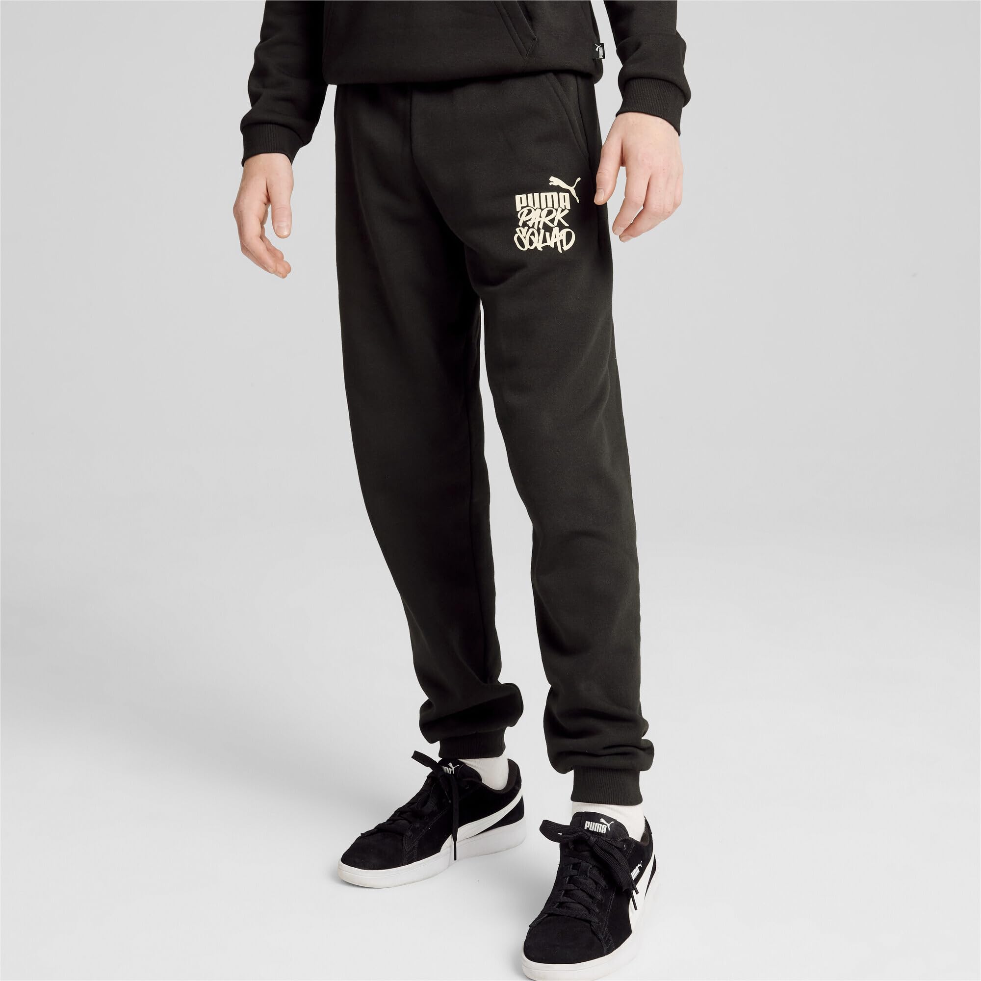 PUMA ESS+ Mid 90s Sweatpants FL B - Pantalones de Punto Niños