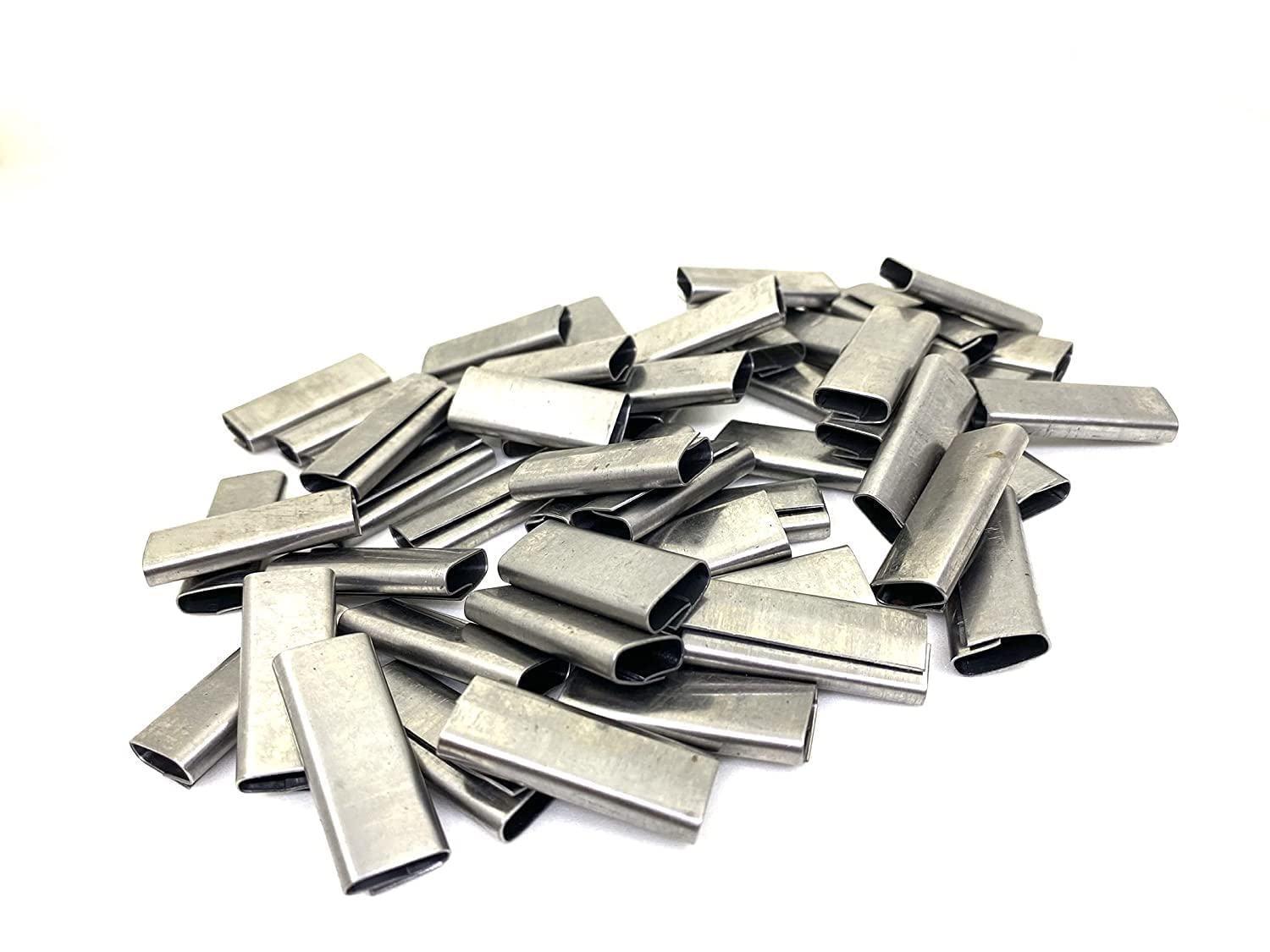 Elysian Packing Clips Box Strapping Galvanized Iron Silver Packing Clips (Push Type) Seal/Clip, for Outer Box Packing Size-12mm (1KG) (B0C3LQ74NM) Amazon Price History, Amazon Price Tracker