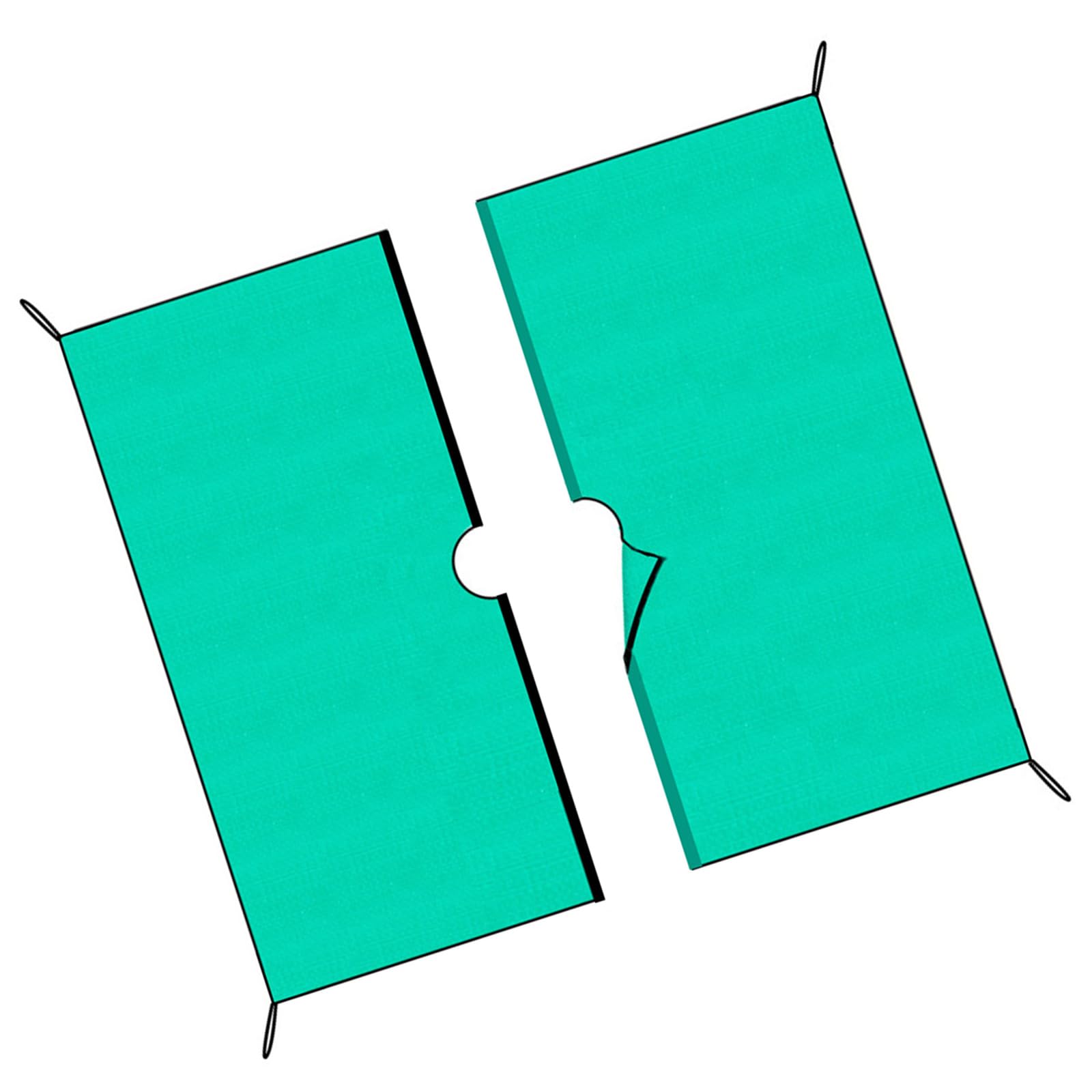 Plant Trimming Tarp Outdoor Storage Mat Easy Cleaning Garden Blanket Pruning Cleanup Mat Foldable Garden Tarp Multipurpose Landscape