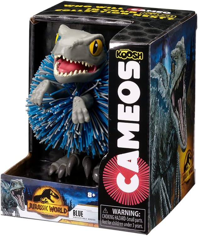 Koosh Cameos - Blue - Jurassic World Collectible - Collect Them All - Ages 8+, Multi (9219)