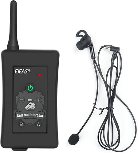 FBIM Intercomunicador Bluetooth profesional de árbitro de fútbol, 850 mAh, dúplex, 1500 M, inalámbrico Bluetooth con función de reducción de ruido