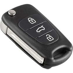 Fundas Para Llave Vw HooRLZ Cubierta de repuesto para Hyundai I20 I30 I35 Ix20 Ix35 Spare, Kia Ceed Rio Picanto Sportage Sorento Venga funda para llave de coche a distancia, llave Kia de 3 botones, llavero Hyundai I20 I30