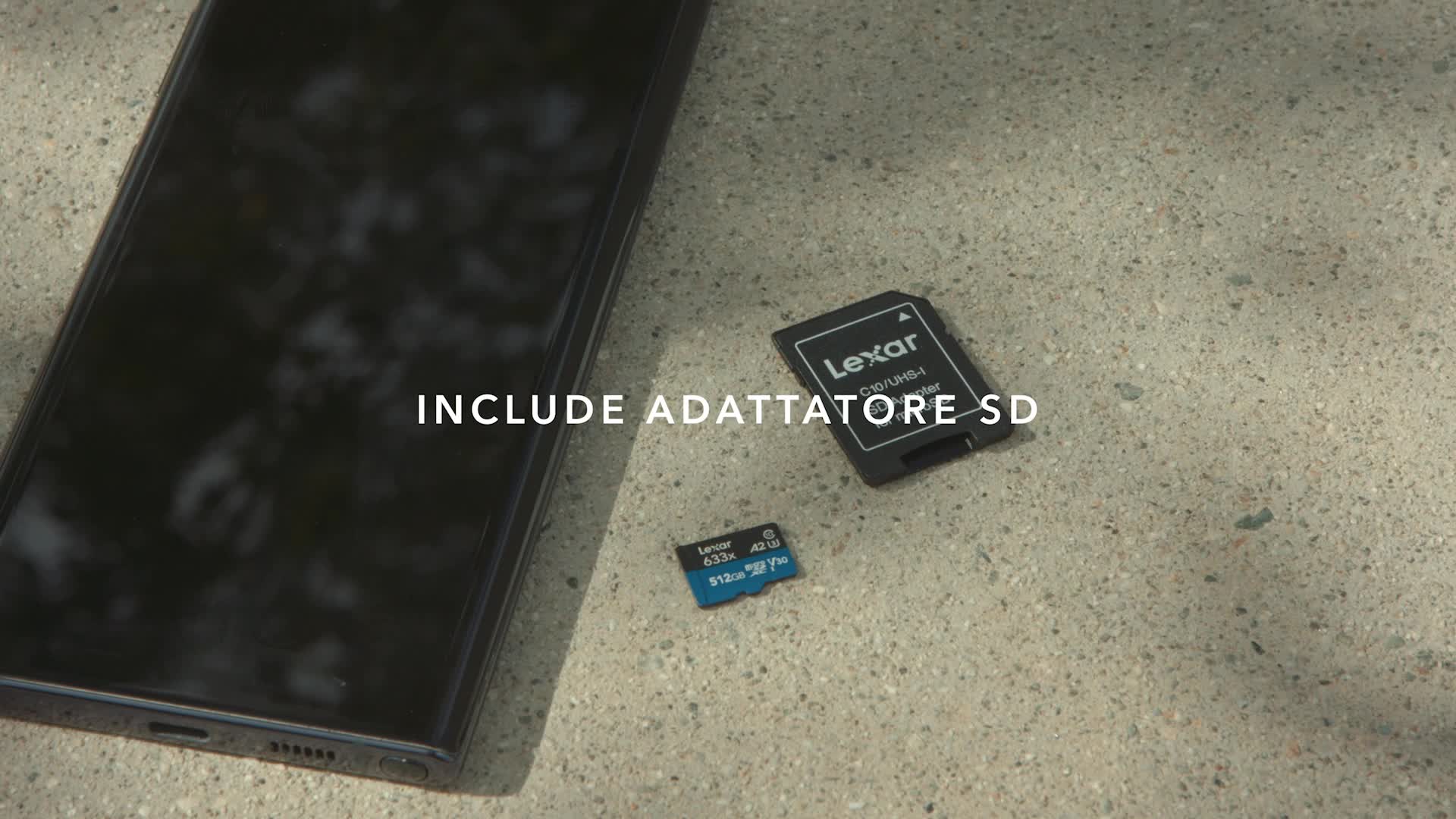 Lexar 633x Carte Micro SD 128 Go, Carte MicroSDXC UHS-I + Adaptateur SD, Jusqu'à 100 Mo/s En Lecture, A1, C10, U3, V30, Carte TF Pour Smartphone/Tablette/Caméra Surveillance (LMS0633128G-BNAAA - 5