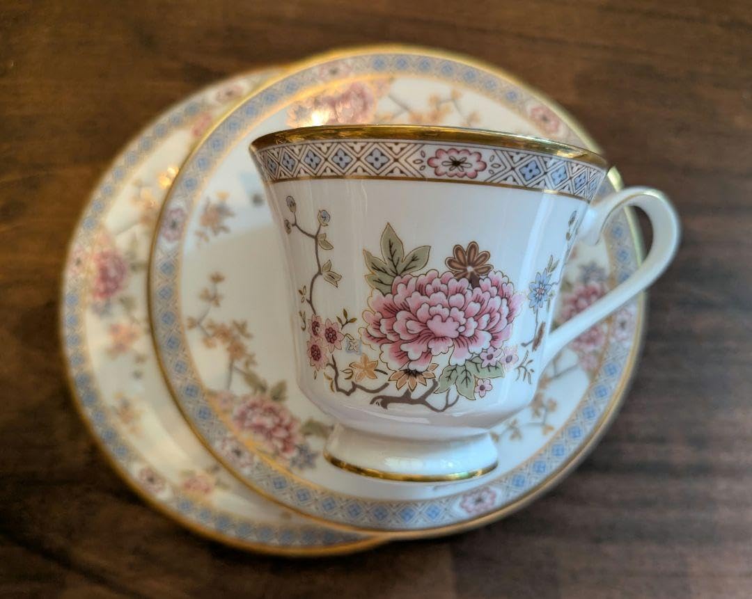 ロイヤルドルトン　カントン　トリオセット① ロイヤルドルトン カントン ティートリオ ロイヤルドルトン カントン