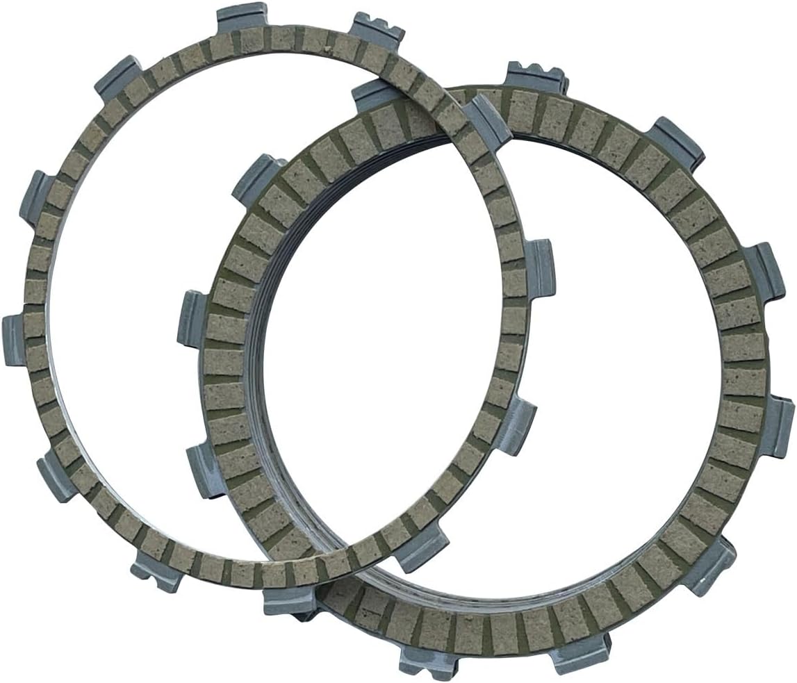 Clutch Friction Plate Kit Motorcycle Friction Clutch Disc Plates 8PCS for YFZ450 04-09 12-13 YFM700R 700 06-18