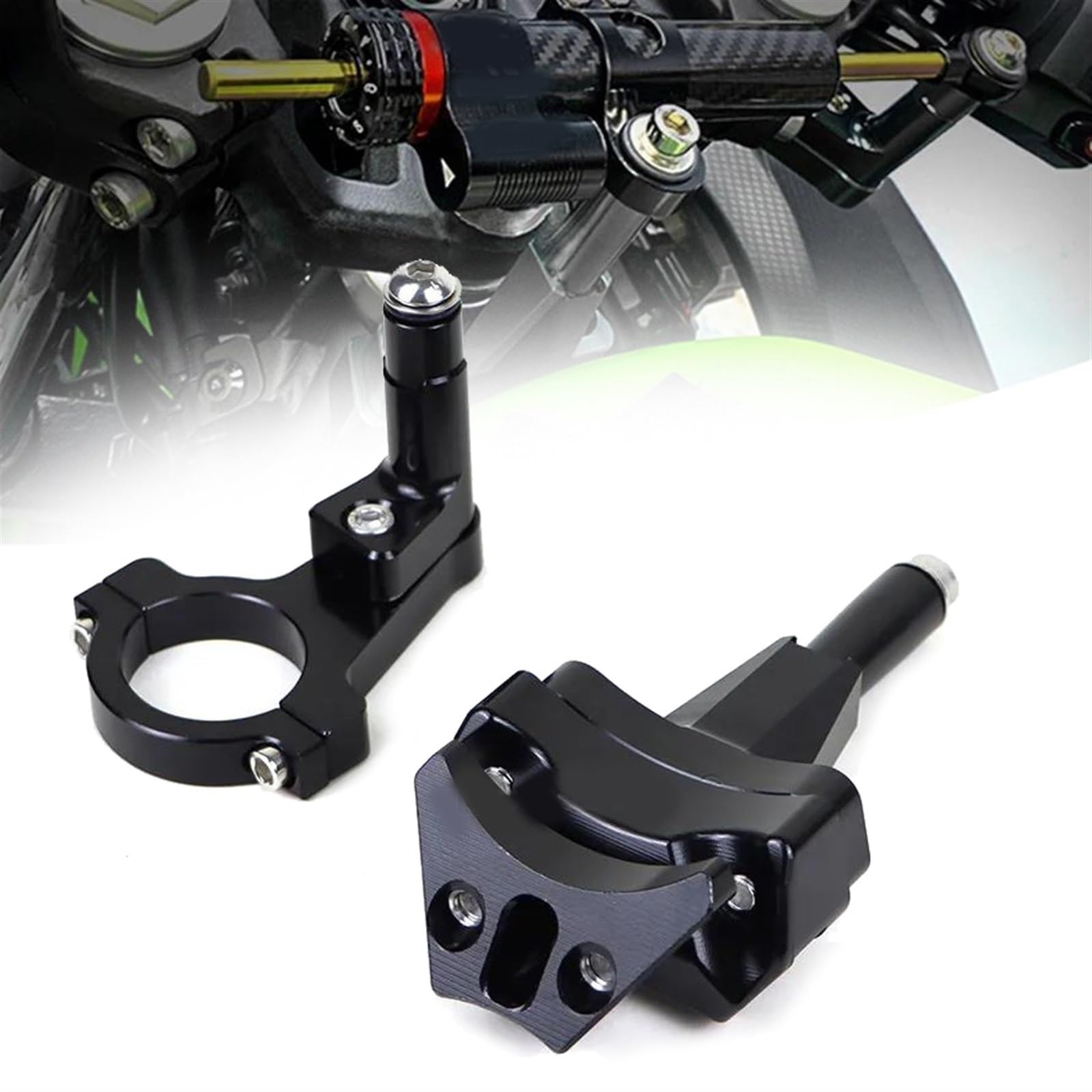 Kit support amortisseur direction Ninja 400 pour circuit - 8