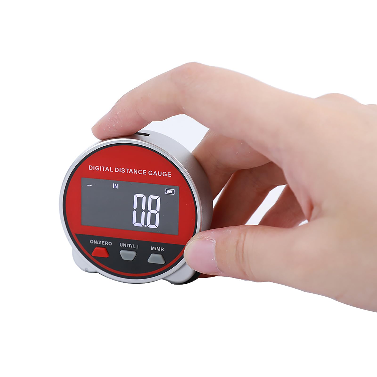 Mètre à Ruban Numérique, Multifonctionnel Argent Noir, Mètre à Ruban à Affichage Numérique