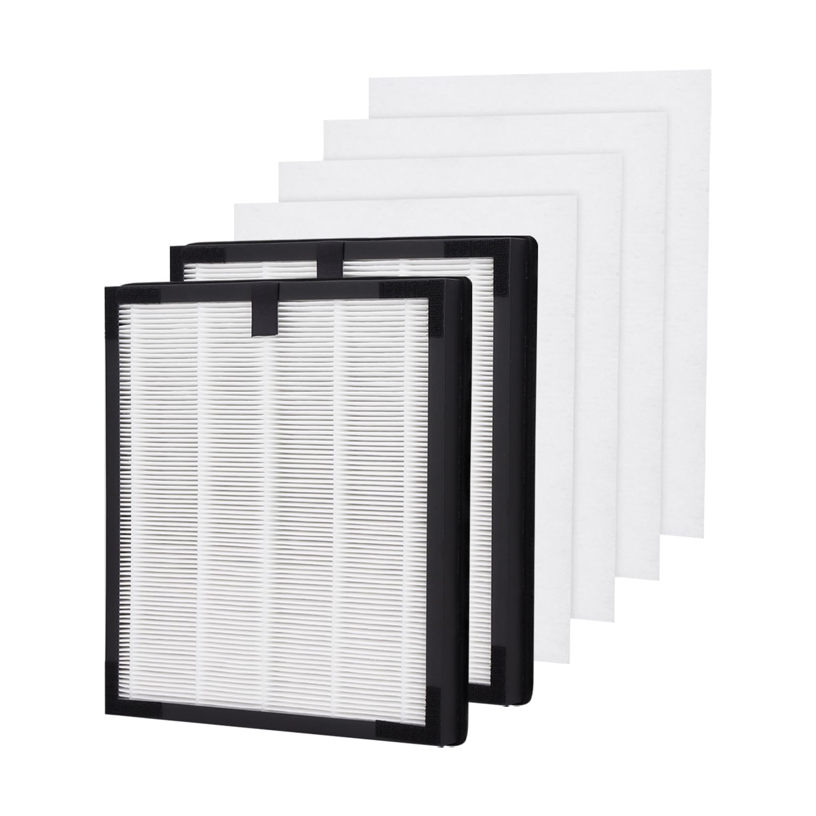 Filtro di ricambio HY4866 compatibile con purificatore d'aria MORENTO HY4866, filtro dell'aria 3 in 1 H13 HEPA filtro di ricambio per filtro HY4866, filtro ai carboni attivi (2 filtri + 4 prefiltri)