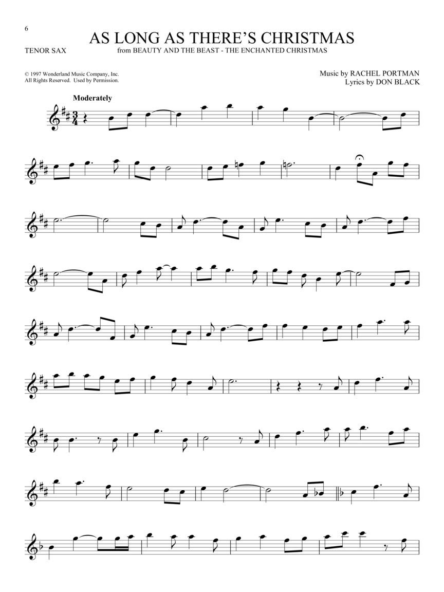 101 Christmas Songs - Tenor Sax Sheet Music Songbook | Holiday Favorites for Beginners Intermediate Players | Includes Silent Night Jingle Bells White Christmas Joy to the World - Image 6