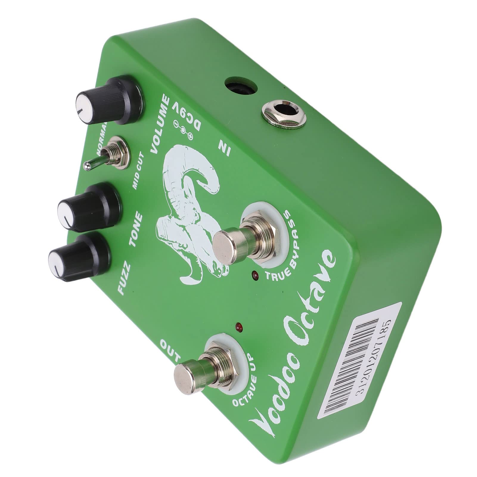 Effetti a pedale, pedale effetto chitarra singolo verde Voodoo Octave Low Loss Fuzz per suonare (01 02 015g0y1g5z72p526)