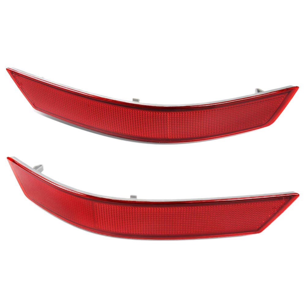 Lente Reflectora de Luz Roja de Parachoques Trasero para ML-Class W164 ML320 ML350 ML 5501648200374 1648201574
