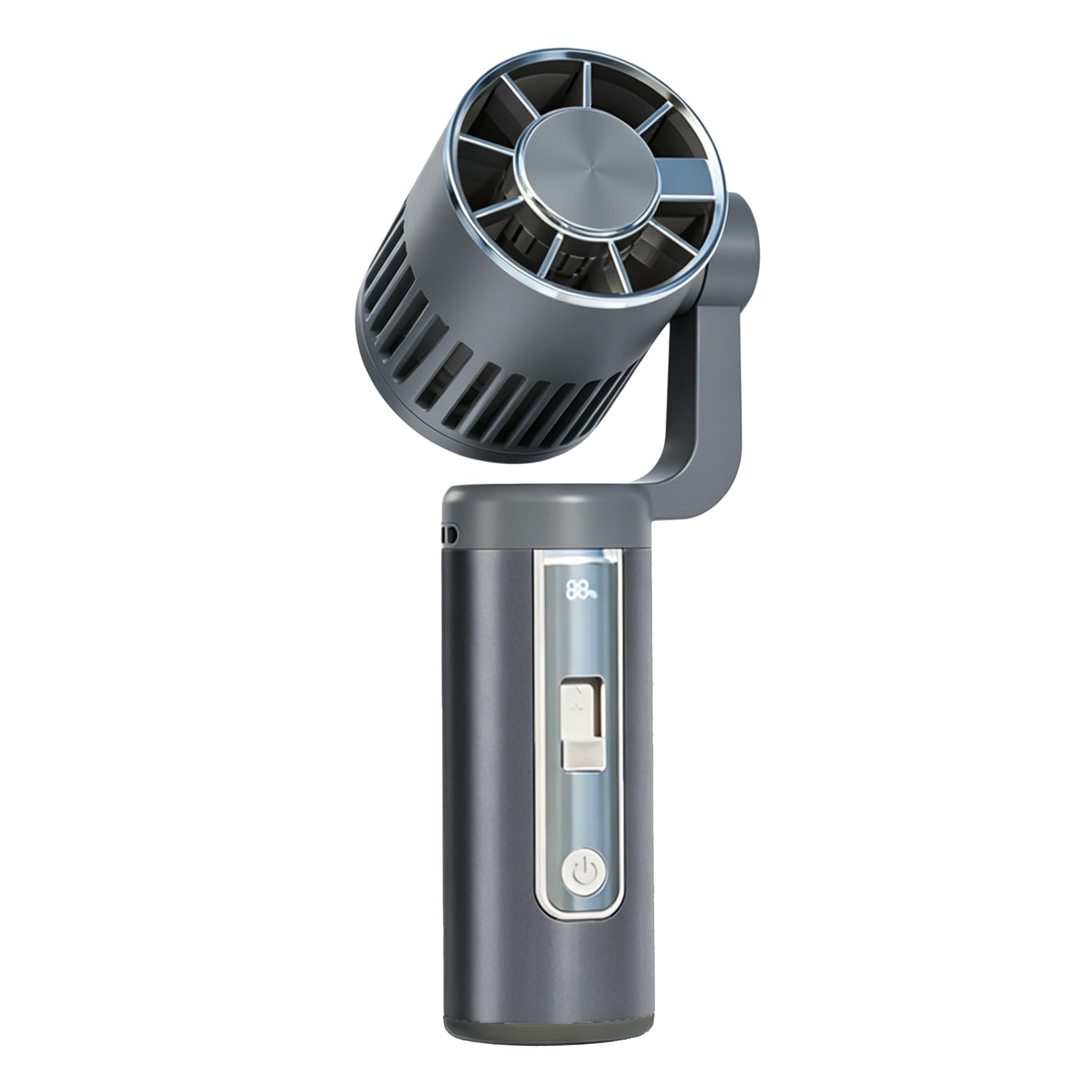 Kaeltsyn Portable Handheld Cooling Fan Rechargeable 199 Speed Desk for Offices, Travel, Outdoor Camping Enduring Outdoor Portable Desk