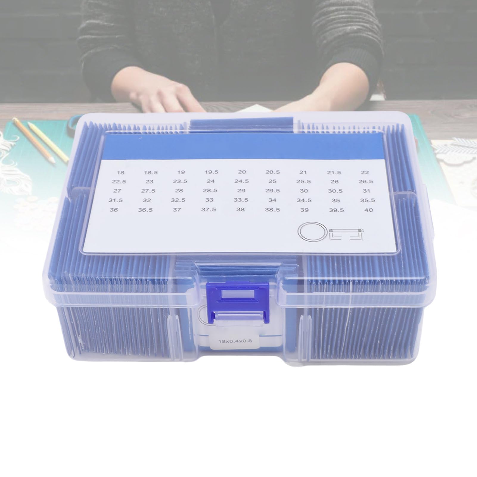 Changor Set di Anelli di Tenuta per Orologi Kit di Guarnizioni in Gomma Impermeabili per Riparazioni e Manutenzione, Guarnizioni per Orologi da 135 Pezzi per Orologiai e Specialisti, Adatte per il