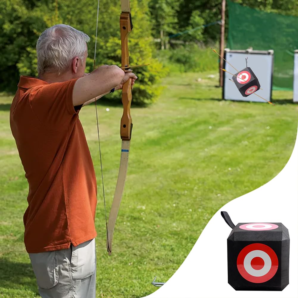 Bersaglio Per Balestra In Polivinile - 40x40 Cm, Per Tiro Con La Balestra, Marca Miscellaneous - Foto 7